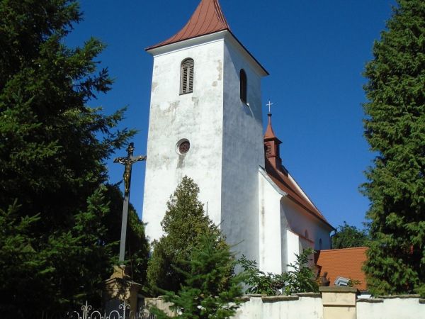 Kostel sv. Jakuba Staršího, apoštola ve Vysokém Újezdě nad Dědinou