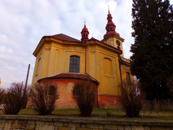 Kostel sv. Jakuba Většího v Kopidlně - tip na výlet