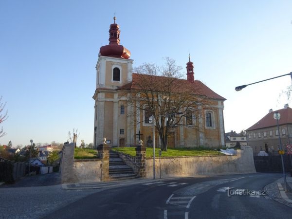 Kostel sv. Jakuba Většího v Mnichově Hradišti - tip na výlet