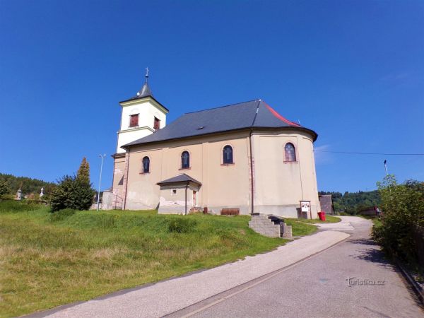 Kostel sv. Jana Křtitele v Markoušovicích - tip na výlet
