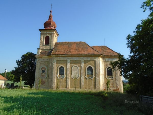 Kostel sv. Mikuláše, biskupa v Žíželevsi - tip na výlet