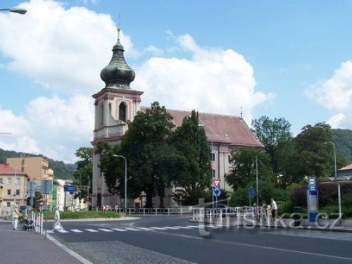 Kostel sv.Václava a sv.Blažeje v Děčíně