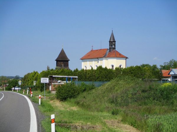Kostel sv. Václava v Horních Ředicích - tip na výlet