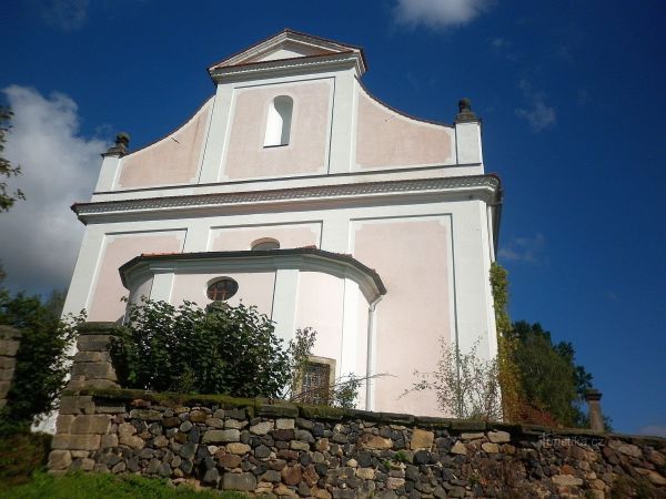 Kostel svatého Jakuba Staršího - Horní Libchava - tip na výlet