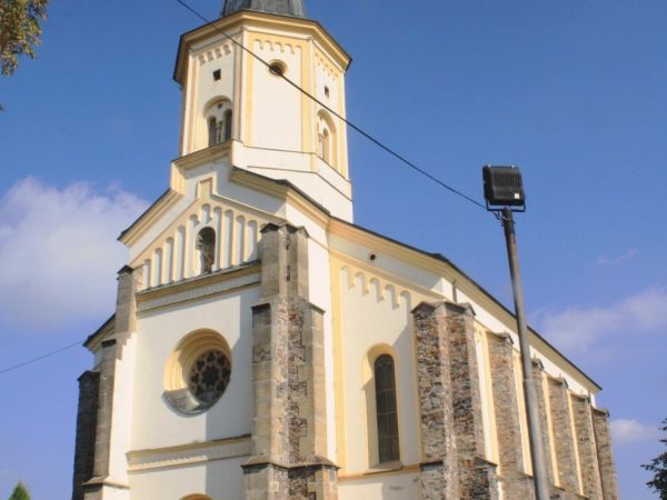 Krouna - evangelický kostel - tip na výlet