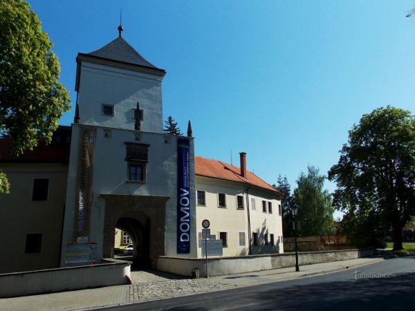 Kulturní památka - zámek v Bystřci pod Hostýnem