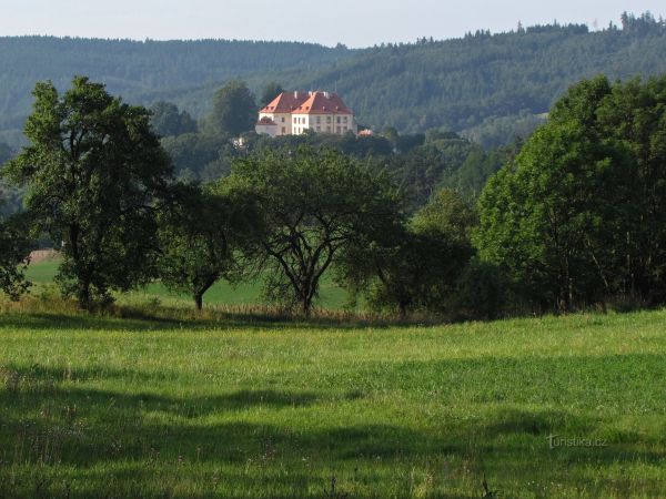 Kunštát - zámecký areál
