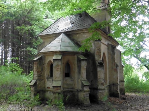 Kvasetice - hrobka rodiny Schmidtů - tip na výlet