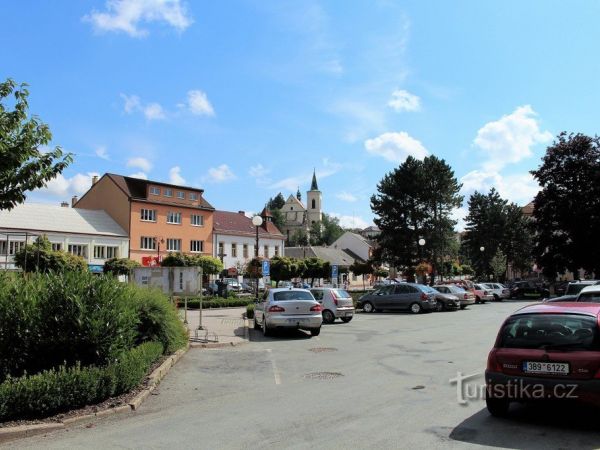 Letovice, kostel sv. Prokopa.