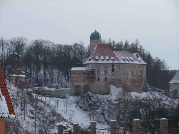 Libá - hrad-zámek/Liebenstein/