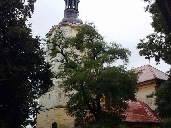 Liběšice-kostel sv.Martina a Navštívení Panny Marie