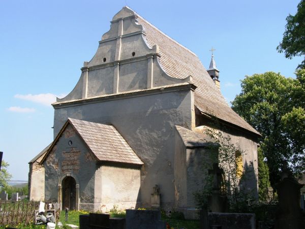 Lískovice - kostel sv. Mikuláše - tip na výlet