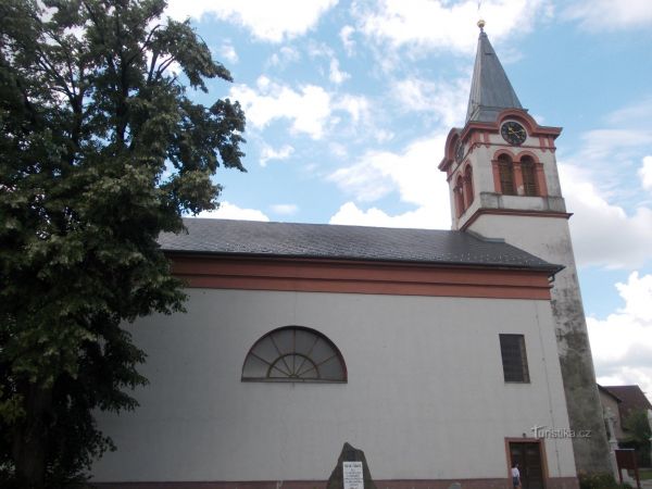 Litultovice - kostol sv. Bartolomeja - tip na výlet
