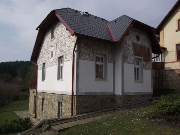 Luhačovice - vila Emausy