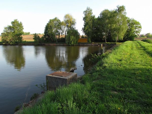 Machová - rybník pod obcí