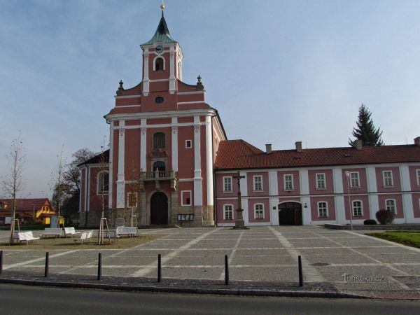 Mariánské náměstí ve Štípě u Zlína