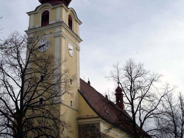 Město Hulín - kostel sv. Václava