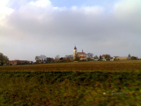Metličany - kostel sv. Jakuba Většího