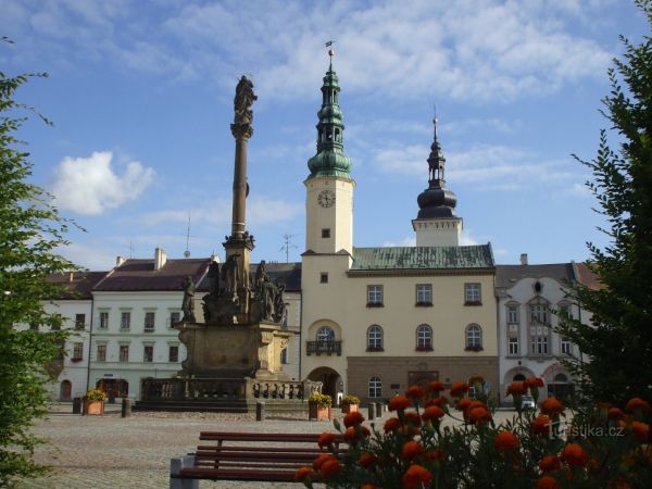 Moravská Třebová - radnice a věž - tip na výlet