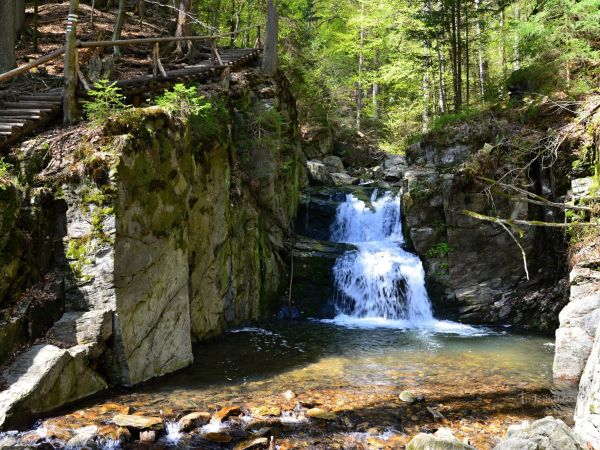 Nízký Jeseník: Rešovské vodopády, Ruda - Křížový vrch - tip na výlet