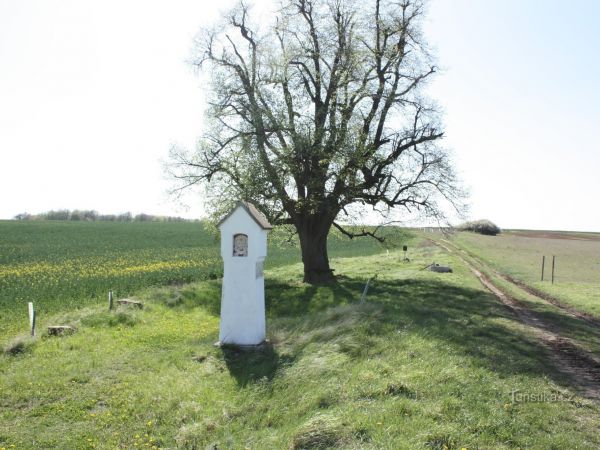 Nově postavená drobná sakrální památka v Bohdalicích - tip na výlet