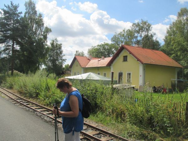 Nový Drahov - železniční stanice - tip na výlet