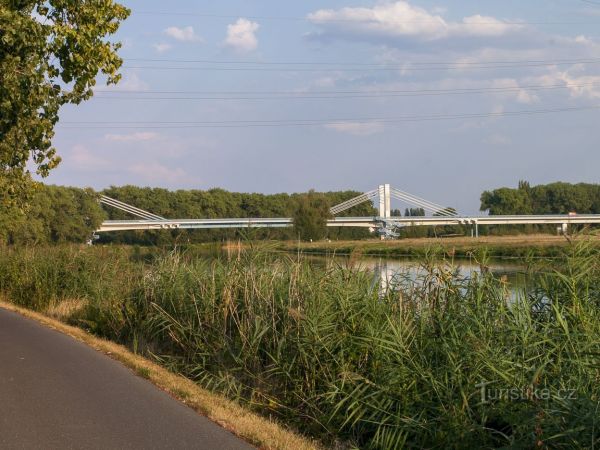 Nymburk – Chvalovice – Zavěšený silniční most