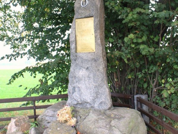 Oldřiš - památník kpt. Alfréda Soukupa