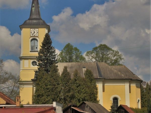 Olešnice - evangelický kostel - tip na výlet