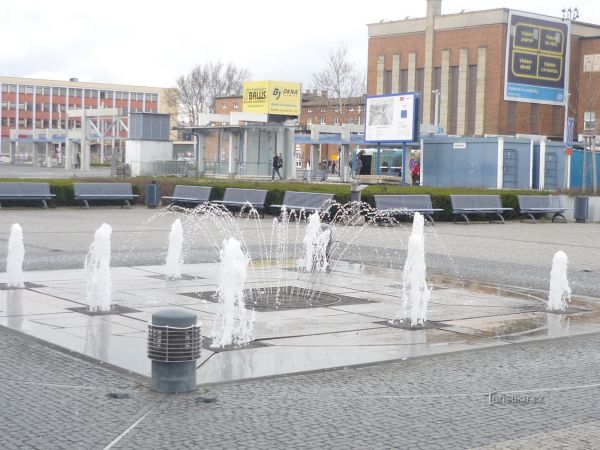 Olomouc - Hrající fontána - tip na výlet