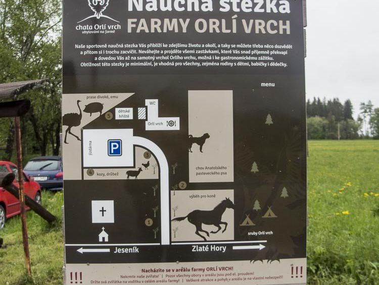 Orlí vrch Rejvíz – Fauna park