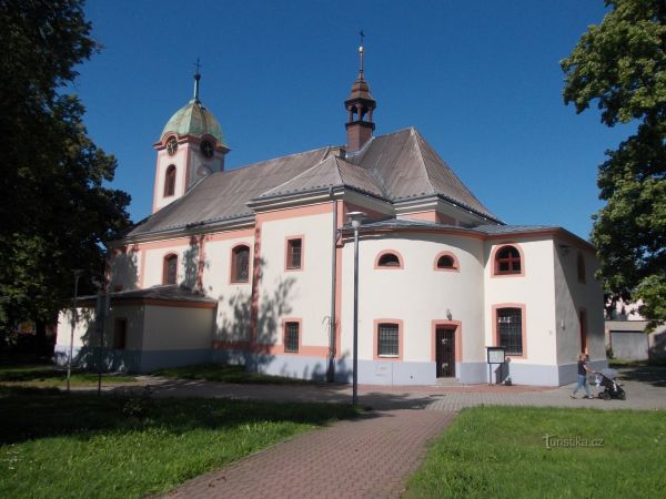 Ostrava - kostol Navštívení Panny Marie