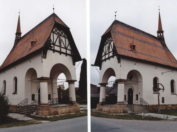 Pískov – kaple sv. Antonína Paduánského