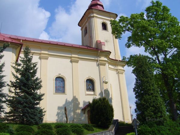 Plesná kostel sv. Jakuba
