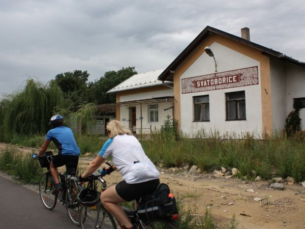 Po cyklostezce z Kyjova do Mutěnic k Dubňanským búdám