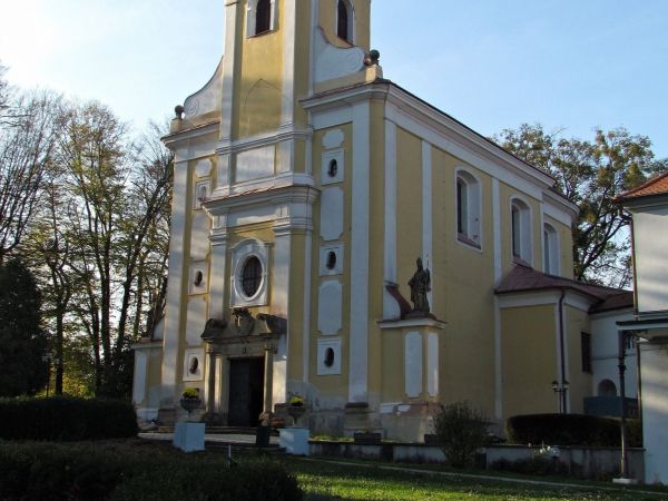 Pohořelický kostel sv.Jana Nepomuckého