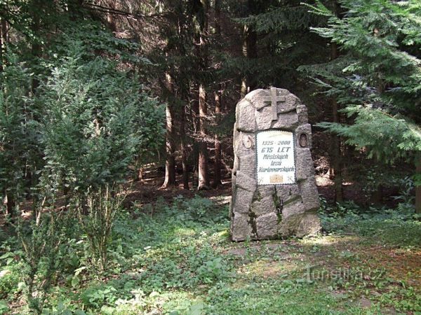 Pomník Městských lesů Karlovarských