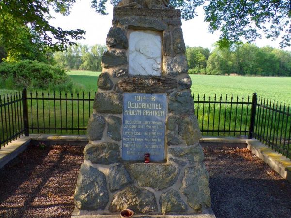 Pomník padlým v 1. světové válce v Pohránově - tip na výlet
