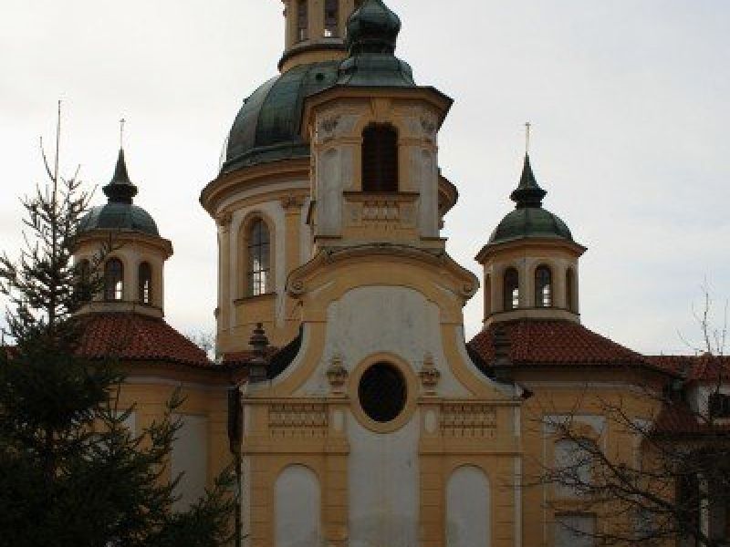 Praha, Bílá Hora - kostel Panny Marie Vítězné