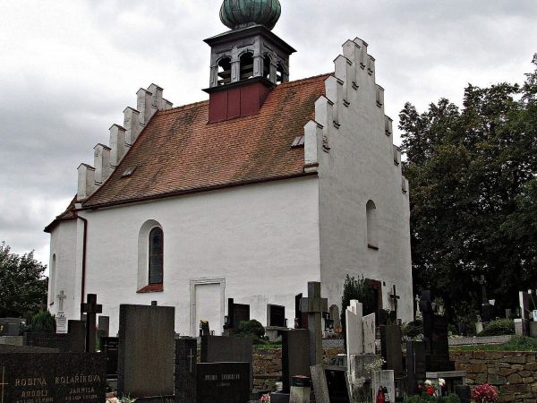 Předklášteří - hřbitovní kostel Nejsvětější Trojice