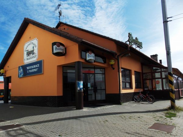 Restaurace U Mašinky v centru Otrokovic