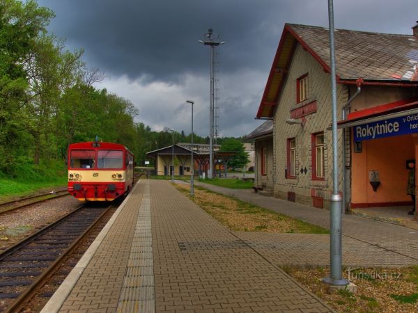 Rokytnice v Orlických horách - železniční stanice
