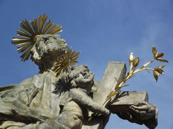 Ruda nad Moravou – sousoší sv. Josefa - tip na výlet