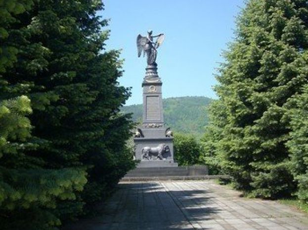 Ruský památník u Přestanova - další svědek Napoleonských bitev