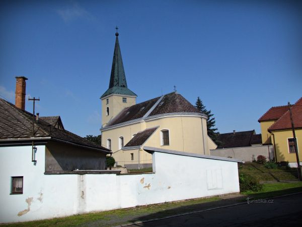 Rymice - kostel sv. Bartoloměje