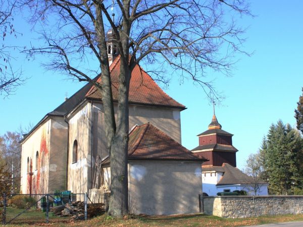 Semanín - kostel sv. Bartoloměje