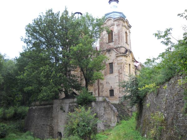Skoky - kostel Navštívení Panny Marie - tip na výlet