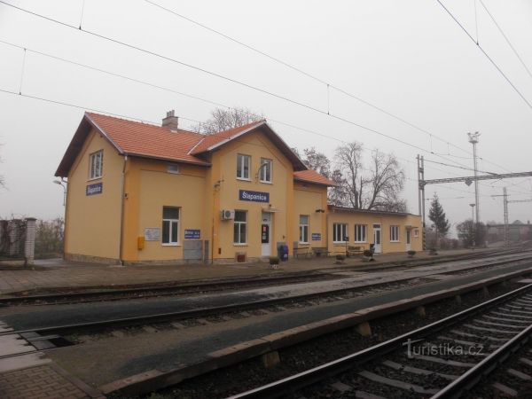 Šlapanice - železniční stanice