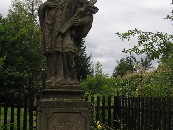 Slatiňany – socha sv. Jana Nepomuckého