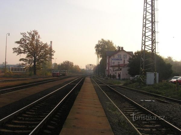 Slavkov u Brna - železniční stanice